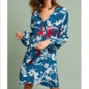 Anthropologie Hemant &Nandita Atassi Midi dress